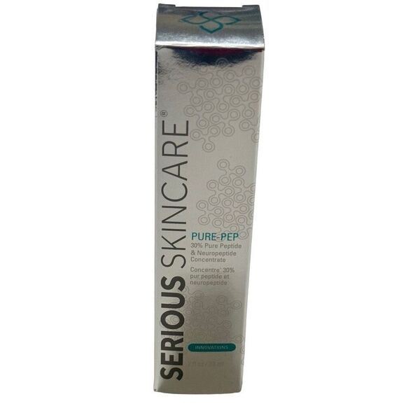 SERIOUS SKINCARE PURE PEP 30% PURE PEPTIDE & NEUROPEPTIDE CREAM 2 fl oz / 59 ml - Picture 1 of 7